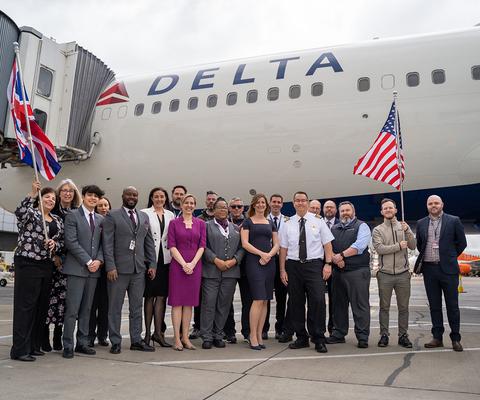 Delta Air Lines is back at Gatwick