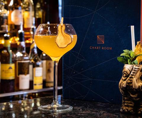 The Chart Room cocktails