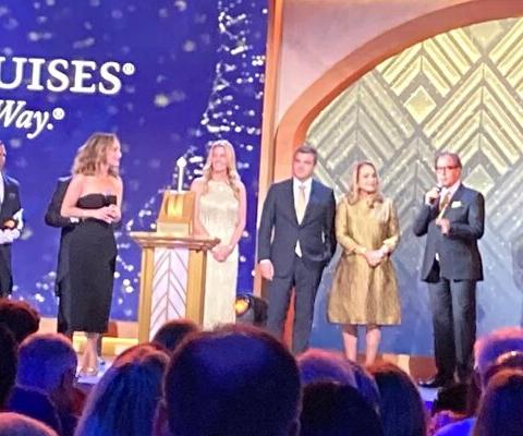 Emotional celebrations 'a fitting introduction' for new Oceania ship class