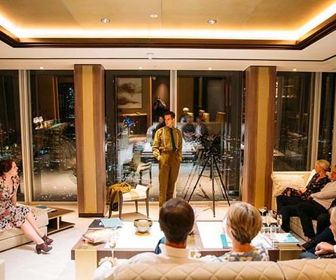  Private theatre group Revels In Hand will offer intimate performances in onefinestay's UK and US properties. Credit: Ryan O Donoghue