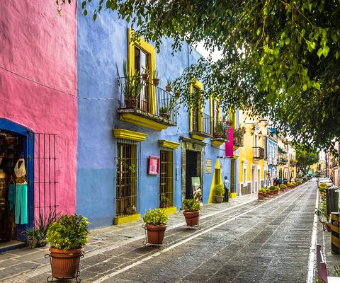 Mexico's Oaxaca has some colourful streets