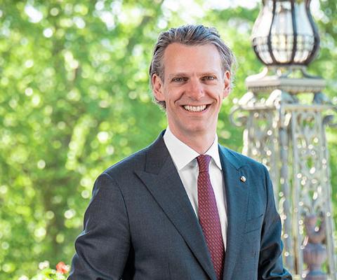  Oetker Collection chief executive Timo Gruenert recently opened the brand's first Italian property in Capri. Credit: Oetker Collection