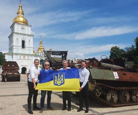 The Ryanair delegation met airport chiefs in Ukraine 