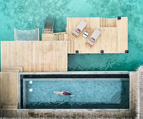 The second episode featured Joali in the Maldives