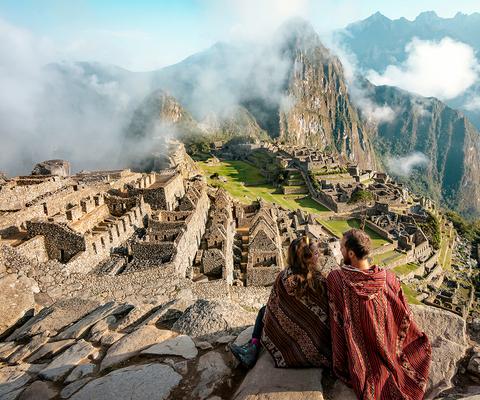 Peru's Machu Picchu is a big draw for visitors to the country (Credit Shutterstock)