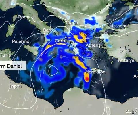 Storm Daniel prompts FCDO weather warning for Italy, Greece and Malta