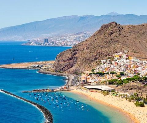 Tenerife Santa Cruz Canary islands Playa de las Teresitas iStock-471775949 (Credit: iStock)