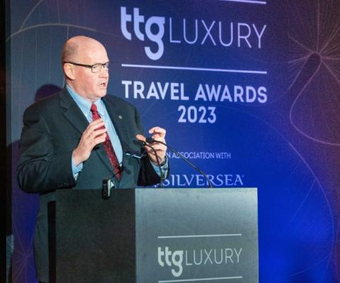 Peter Shanks Silversea TTG luxury Awards