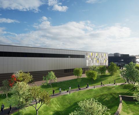 An illustration of how Leeds Bradford airport will look from 2026