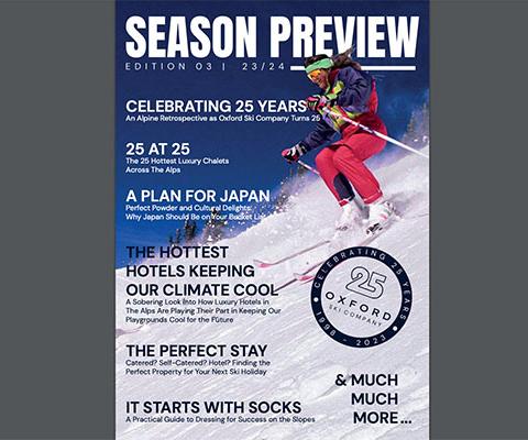 Oxford Ski Company releases season preview as it celebrates 25th anniversary