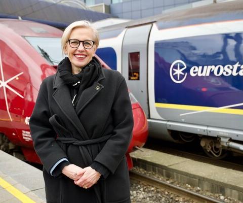 Gwendoline Cazenave, eurostar ceo, oct 23. Credit: Eurostar