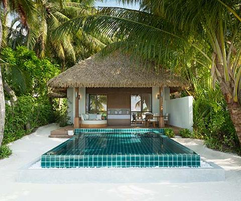 Huvafen Fushi has unveiled new-look accommodation following its refurbishment 