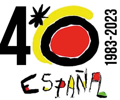 Spain is marking the 40th anniversary of the Turespana logo, The Miró Sun