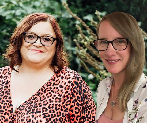 Emma Andrews and Esther Barnes