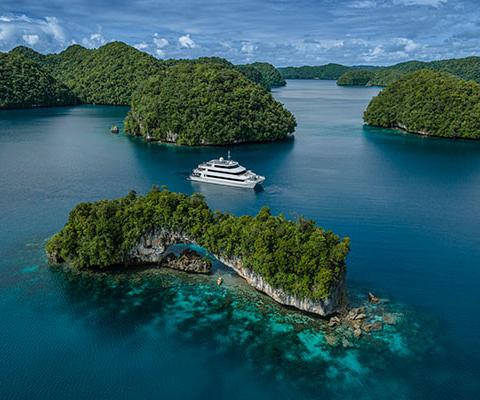 Four Seasons Explorer will sail across Palau 