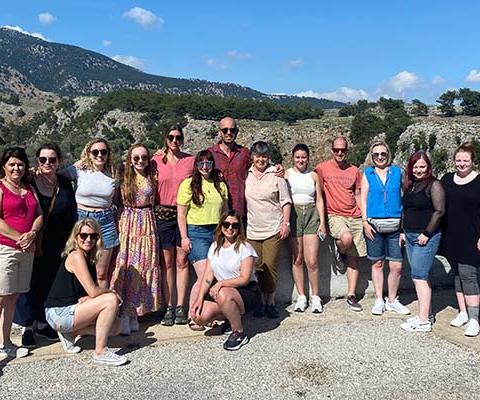 The Sustainable Travel Ambassadors joined a series of fam trips in 2023, including to Crete