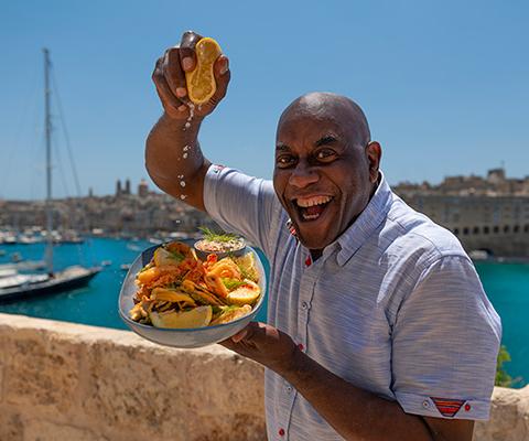 Ainsley Harriott: ‘I didn’t expect that of Malta!’