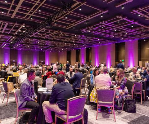 Agents meet with suppliers on the Proud Experiences show floor at last year's event