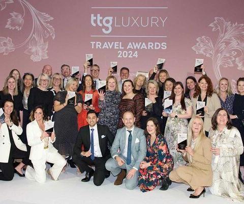 TTG Luxury Travel Awards winners group shot 2024
