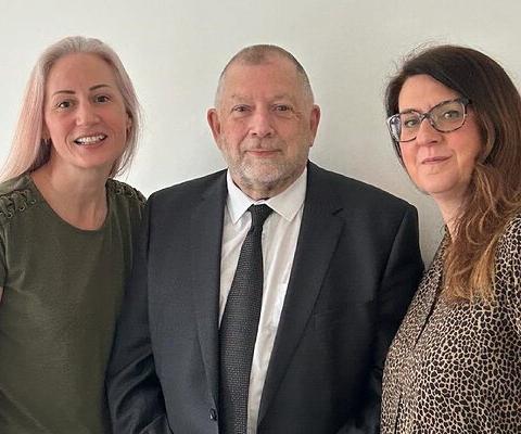 From left are SPL Villas' trade support team of Anne Clays, Mike Lee and Sarah Gill