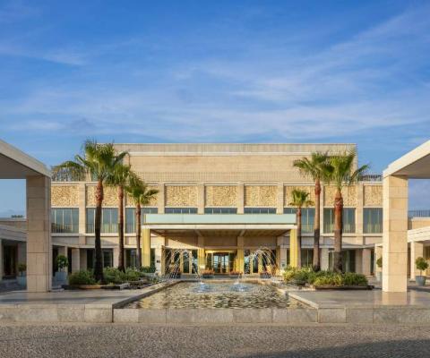 Anantara Vilamoura Resort mixes modernist architecture with installations by Portuguese artists