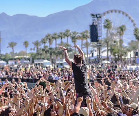 Clients can join the party at Coachella each April