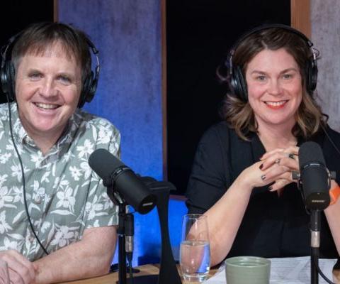 Chris Maguire and Jen Atkinson