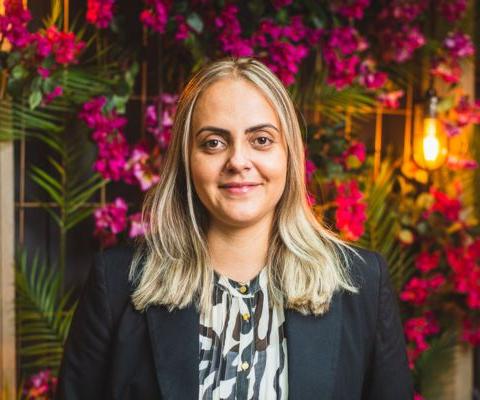 Angela Montebello at The Hari