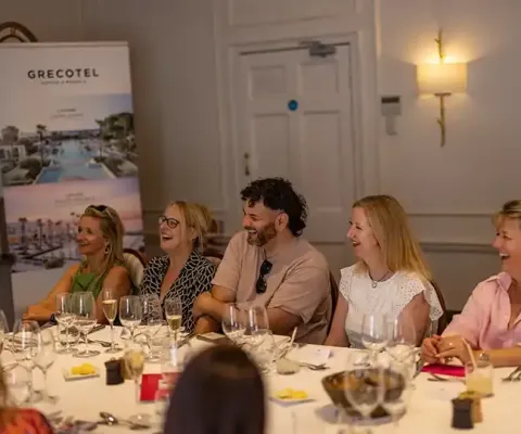 Agents at the Grecotel and TTG Luxury lunch event in Bath