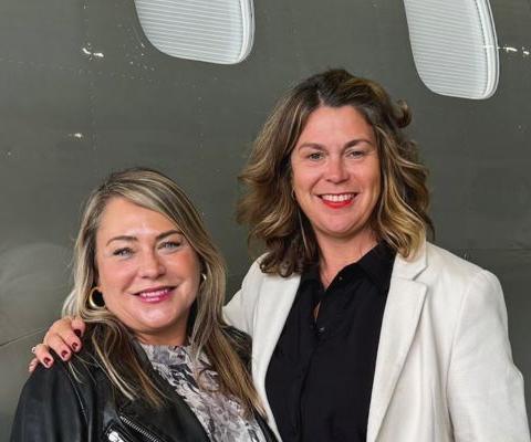 Kellie Samuda and Jen Atkinson