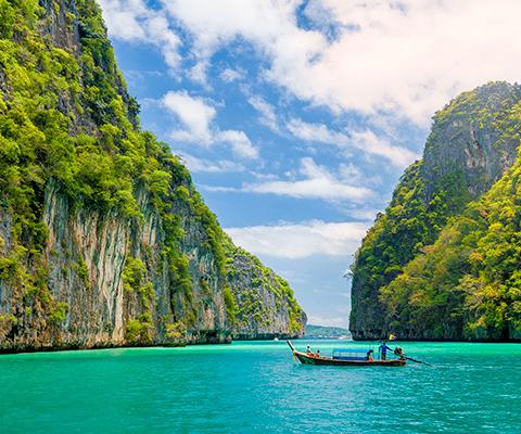 Krabi-Koh Phi Phi Le-Ao Maya. Photo: Tourism Authority of Thailand
