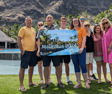 Off Broadway Travel in Mauritius with TV series winner Alfie Watts