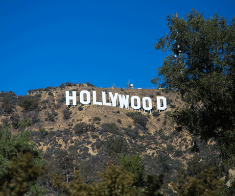Hollywood sign