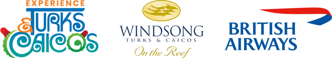 Turks and Caicos, Windsong Resort and BA logos Turks and Caicos, Windsong Resort and BA logos