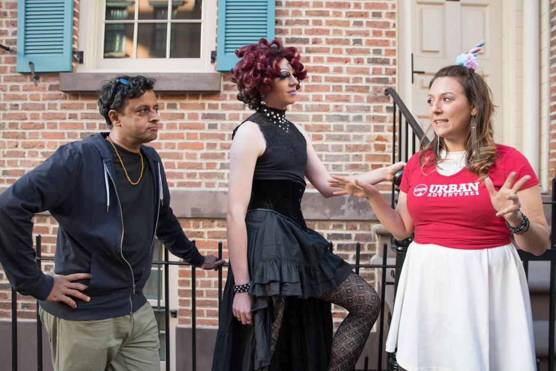 Intrepid Urban Adventure LGBT street tour in New York, USA