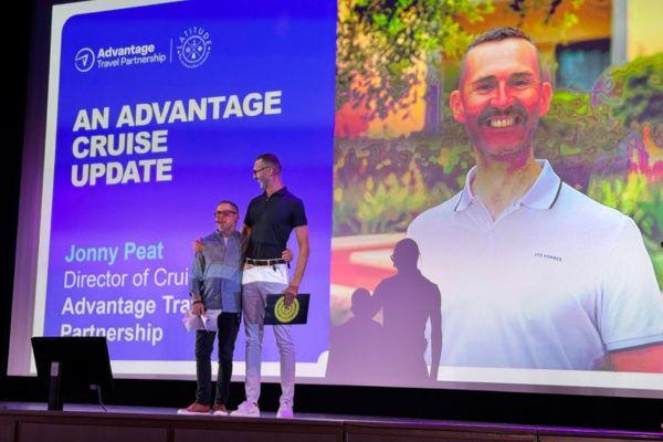Advantage Travel Partnership's John Sullivan and Jonny Peat