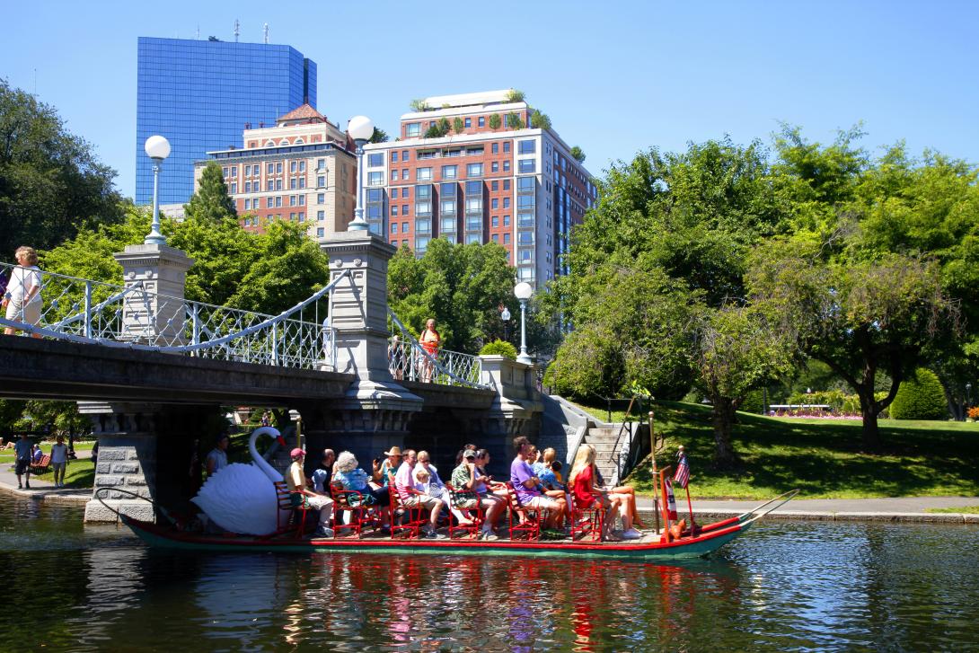 Boston outdoors in summer