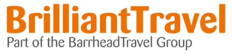 brilliant travel logo