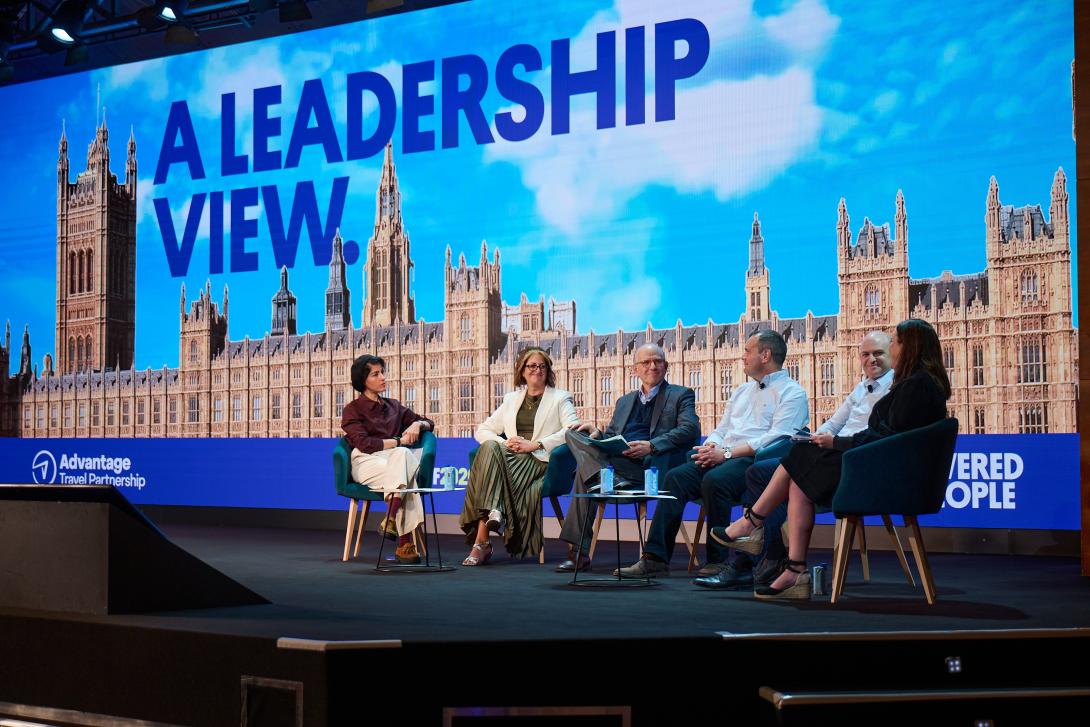 Lo Bue-Said joined a panel of senior travel leaders at the conference