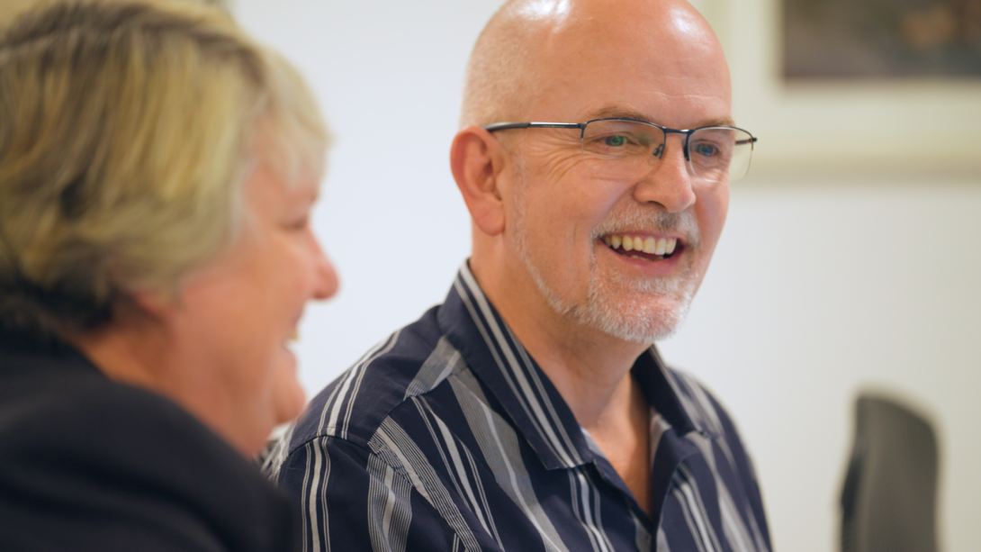 Regent's Reservations team members, Clive Jones and Anita Hobdell