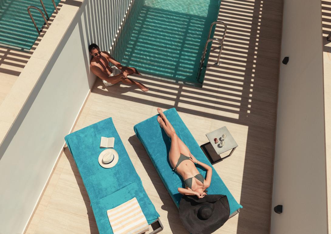 All of the rooms and suites at Olympic Lagoon Resort Paphos have been upgraded
