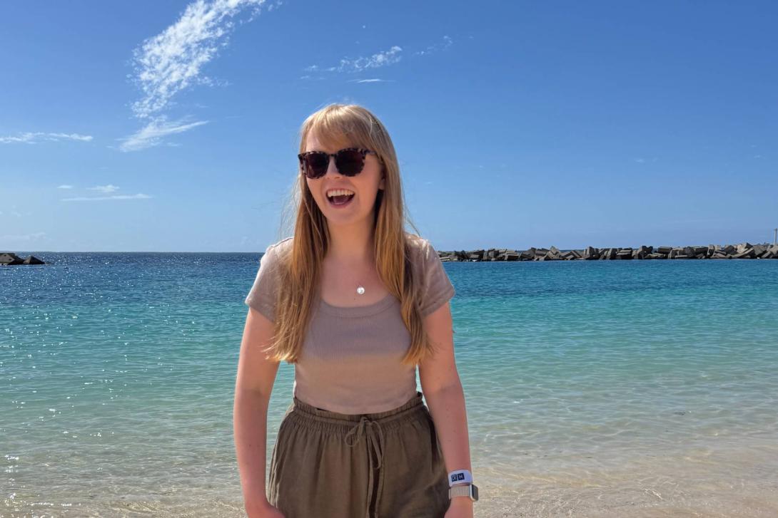 Alice Preece on holiday Alice Preece on holiday