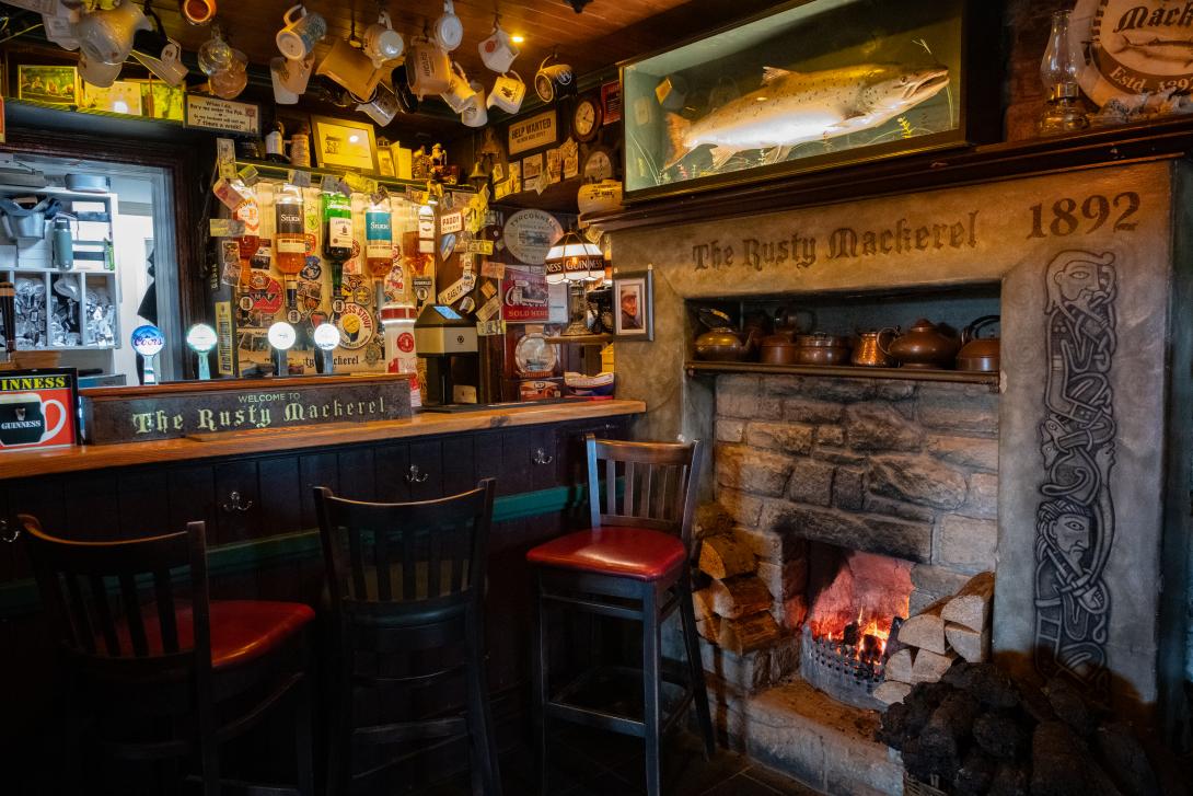 The Rusty Mackerel in Carrick, County Donegal