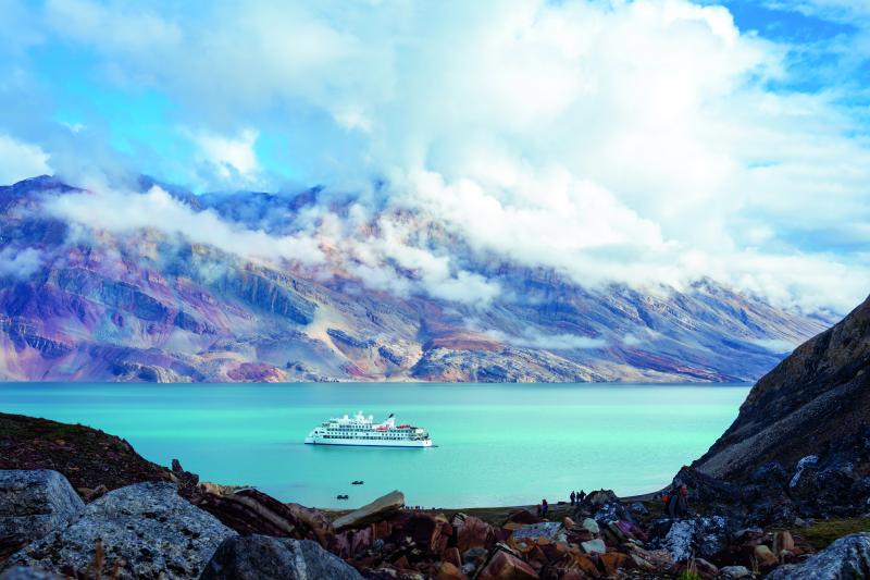 AE Expeditions - The Greg Mortimer in the Greenland