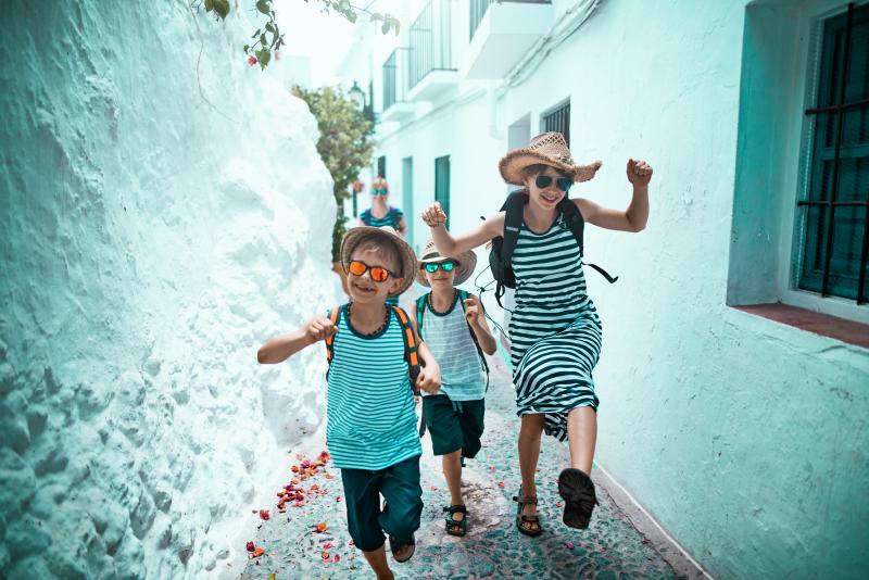 A family explore in the summer with easyJet holidays 
