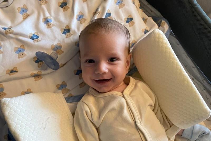 Baby Maverick Corin, who needs an urgent heart transplant