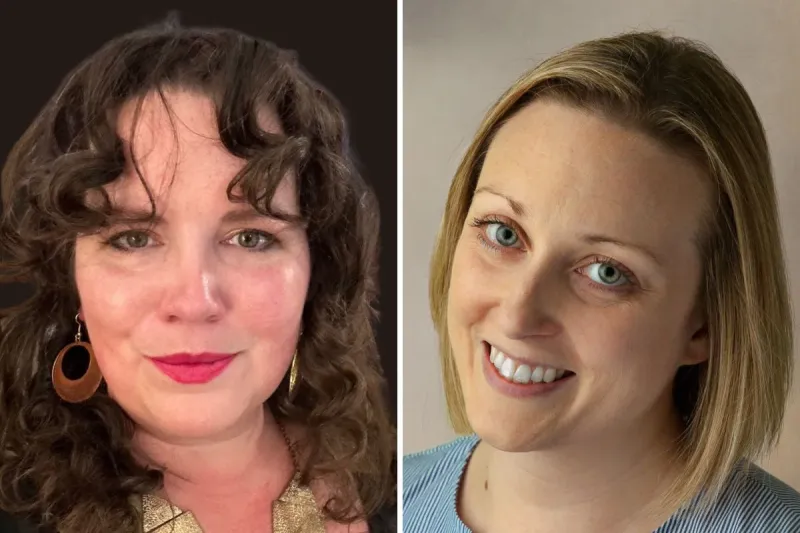 Annika Nickson (left) and Marie Rowe (right)