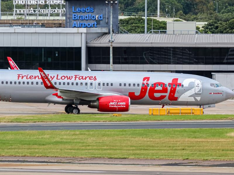 Jet2 at Leeds Bradford airport