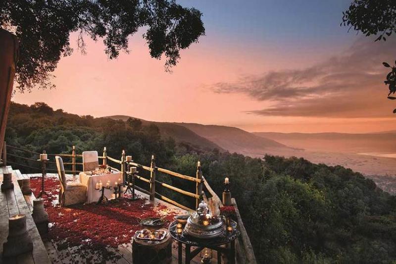 Private jets will take guests around Africa