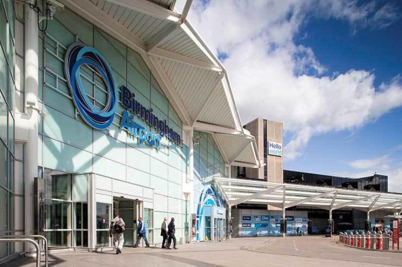 Birmingham Airport Terminal Frontage